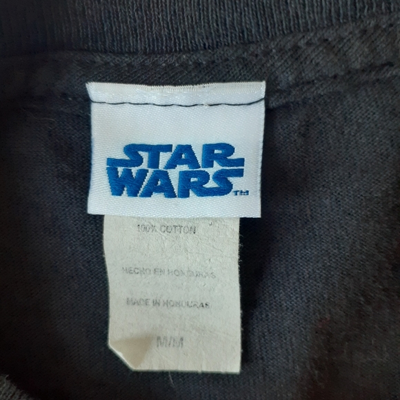 Star Wars expressions of Darth Vader men's black short sleeve t-shirt size M - Picture 8 of 8